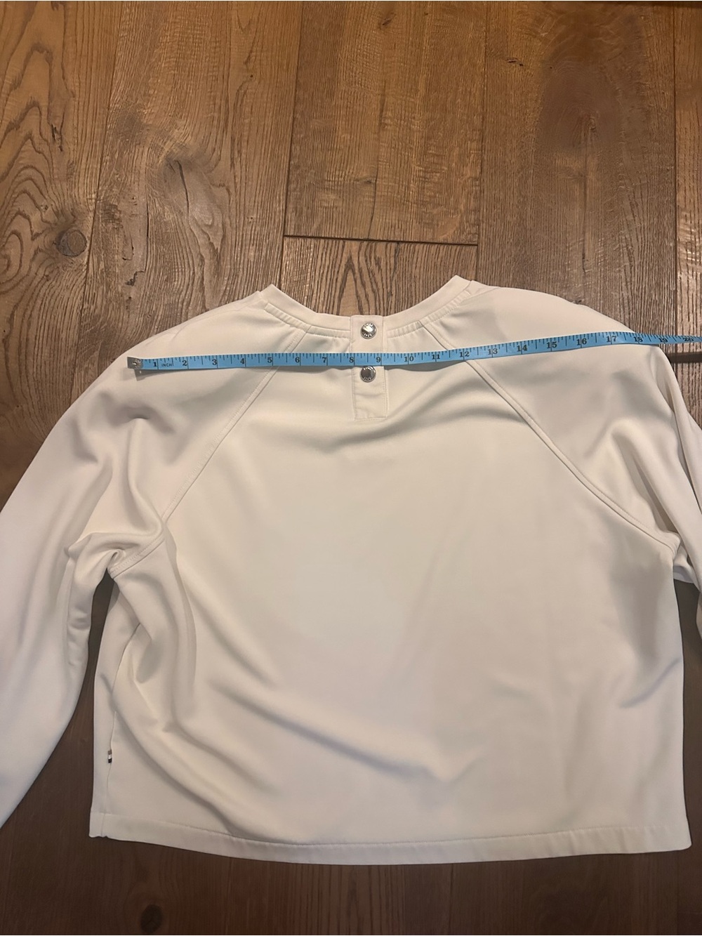 BOSS Cream and Neckline Logo Beautiful top - Picture 7 of 15